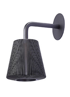 eoq Bramah Bedside Lamps Grey