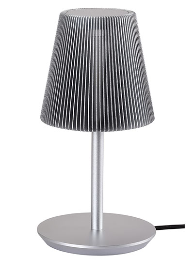 Bramah Table Silver Lamp-EOQ