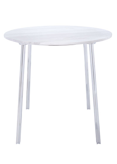 Night Market Mirror Polished Table -EOQ